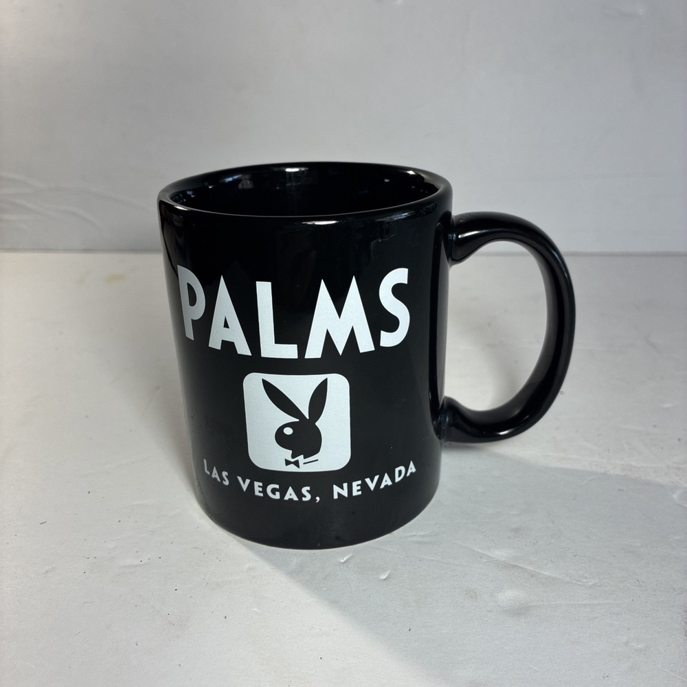 Palms Las Vegas Nevada Playboy Bunny Logo Coffee Cup